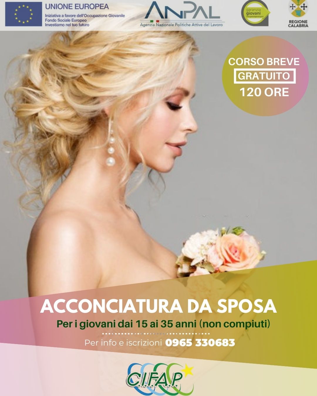 LOCANDINA ACCONCIATURA SPOSA