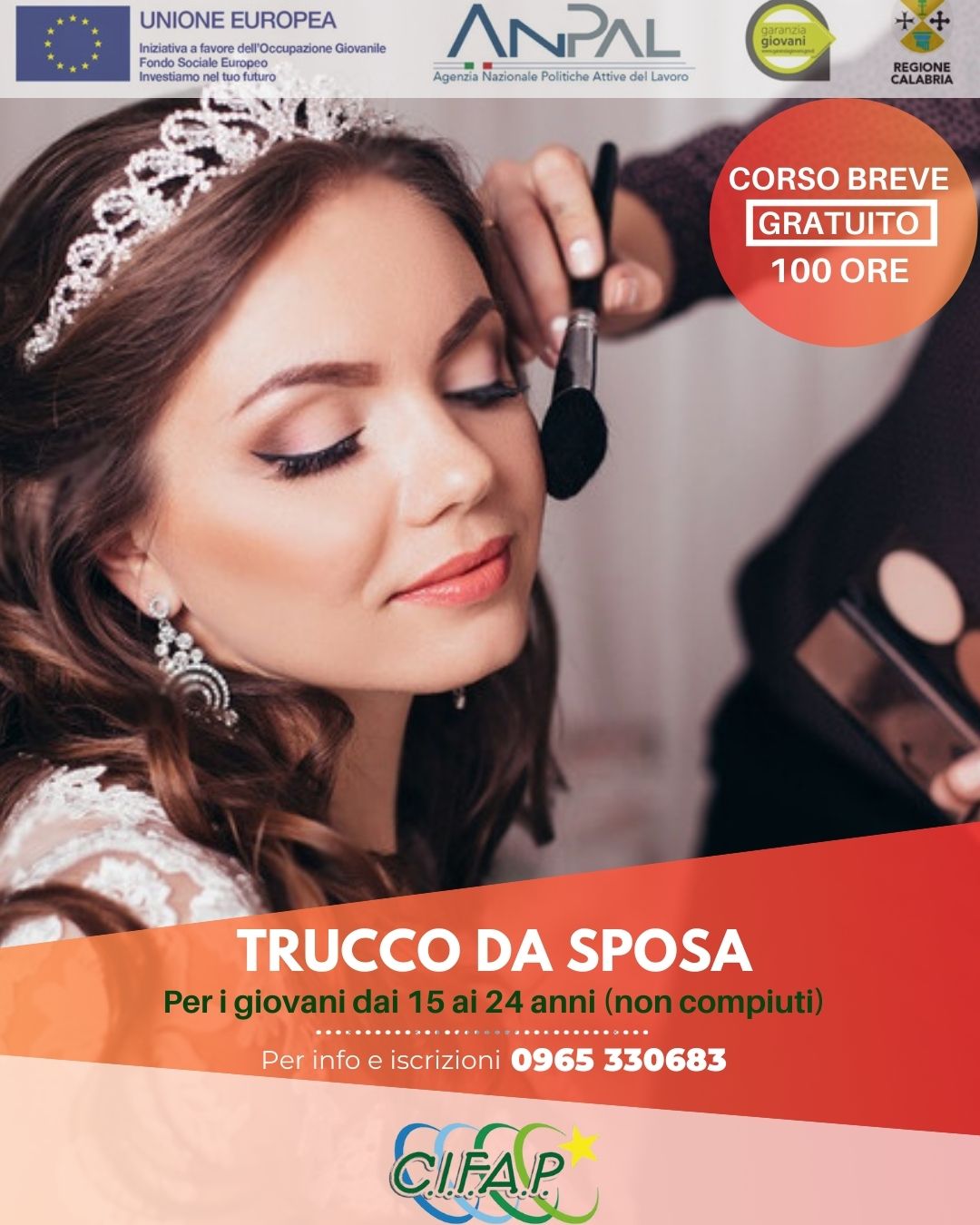 LOCANDINA TRUCCO DA SPOSA